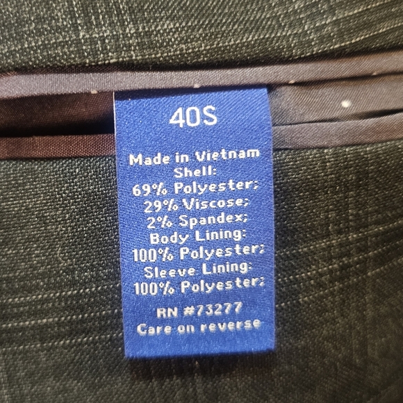 APT.9 men's grey suit. Pants size 32/30.Jacket 40S.EXCELLENT CONDITION! - Picture 3 of 9